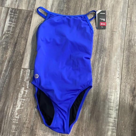 TYR Sport Women's Solid Diamondfit-A Swimsuit NEW - Picture 4 of 8